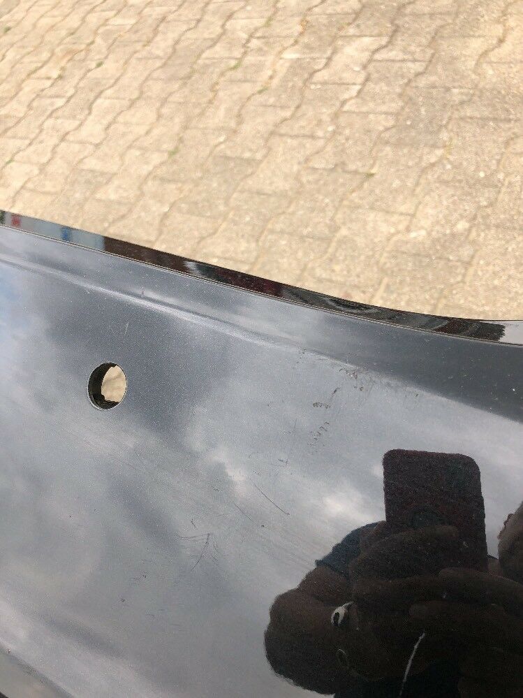 ORIGINAL BMW F32 F33 F36 Stoßstange Limousine hinten m PDC 6 Zylinder 2 Flutig