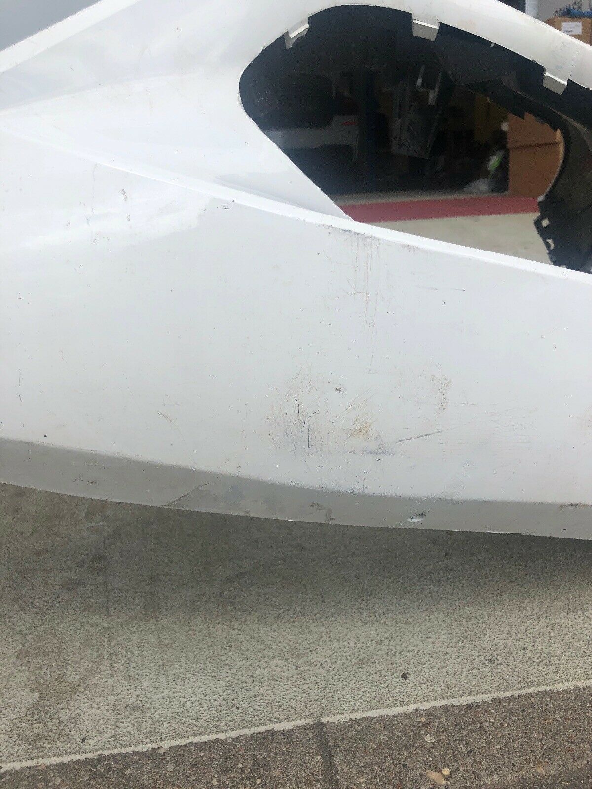 ORIGINAL BMW X5 F15 M Paket Stoßstange SWR PDC KAMERA Sportpaket ALPINWEISS