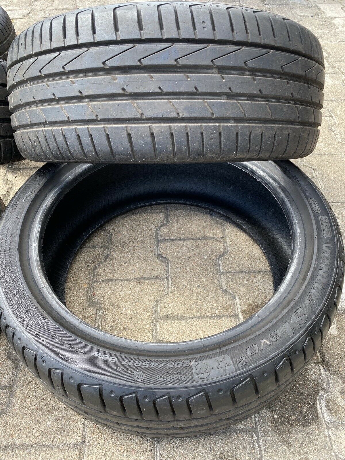 4x MINI COOPER F56 R56 R50 Hankook Sommerreifen 205 45 R17 88W RSC DOT3516