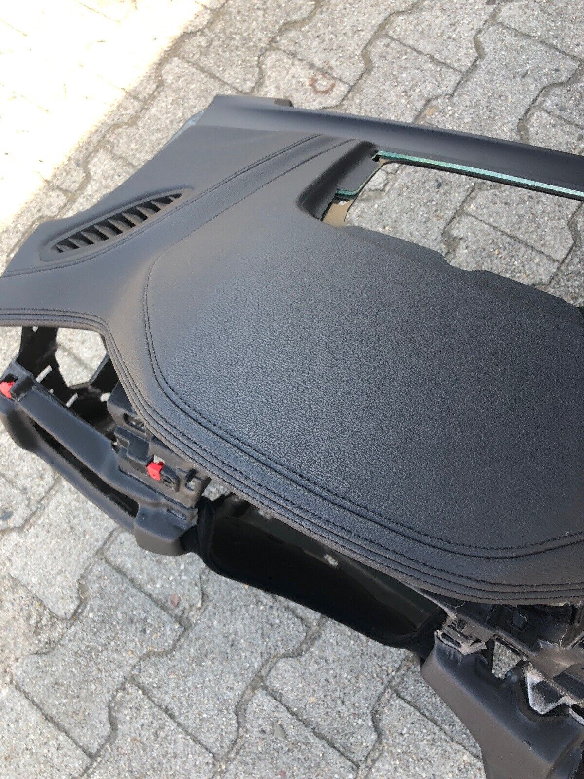 BMW X6 F16 LEDER Armaturenbrett SCHWARZ mit HEAD UP 9323565 INDIVIDUAL