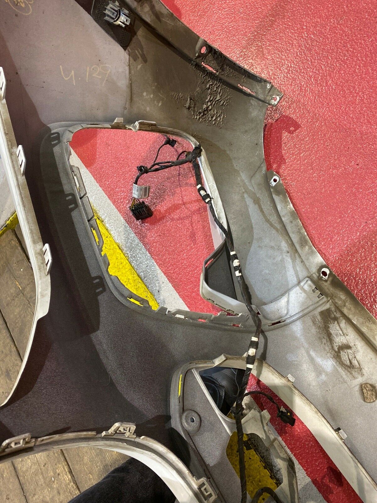ORIGINAL BMW X3 G01 X4 G02 M PAKET Stoßstange VORNE aktuelles Modell Alpinweiss