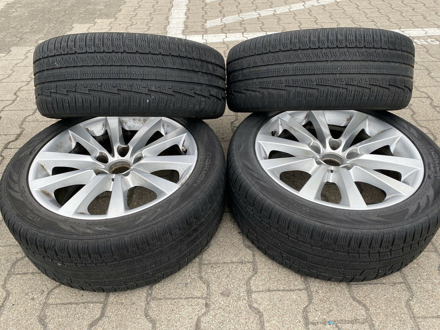 BMW F10 F11 F12 F06 Style 328 Alufelgen WINTERREIFEN 245 45 R18 100V 6790173