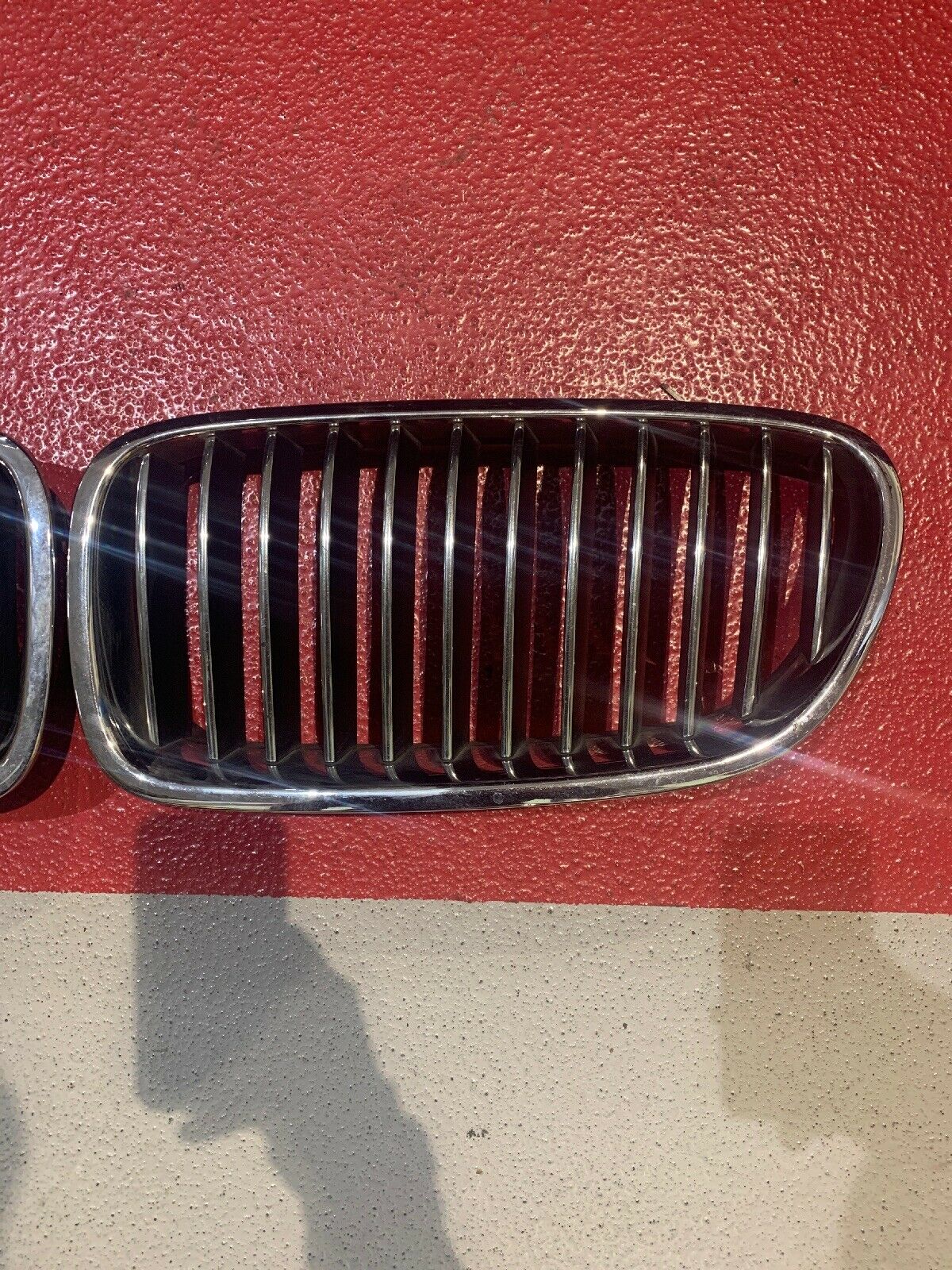 ORIGINAL BMW F10 F11 VFL Ziergitter für Stoßstange Nieren Chrom M Paket