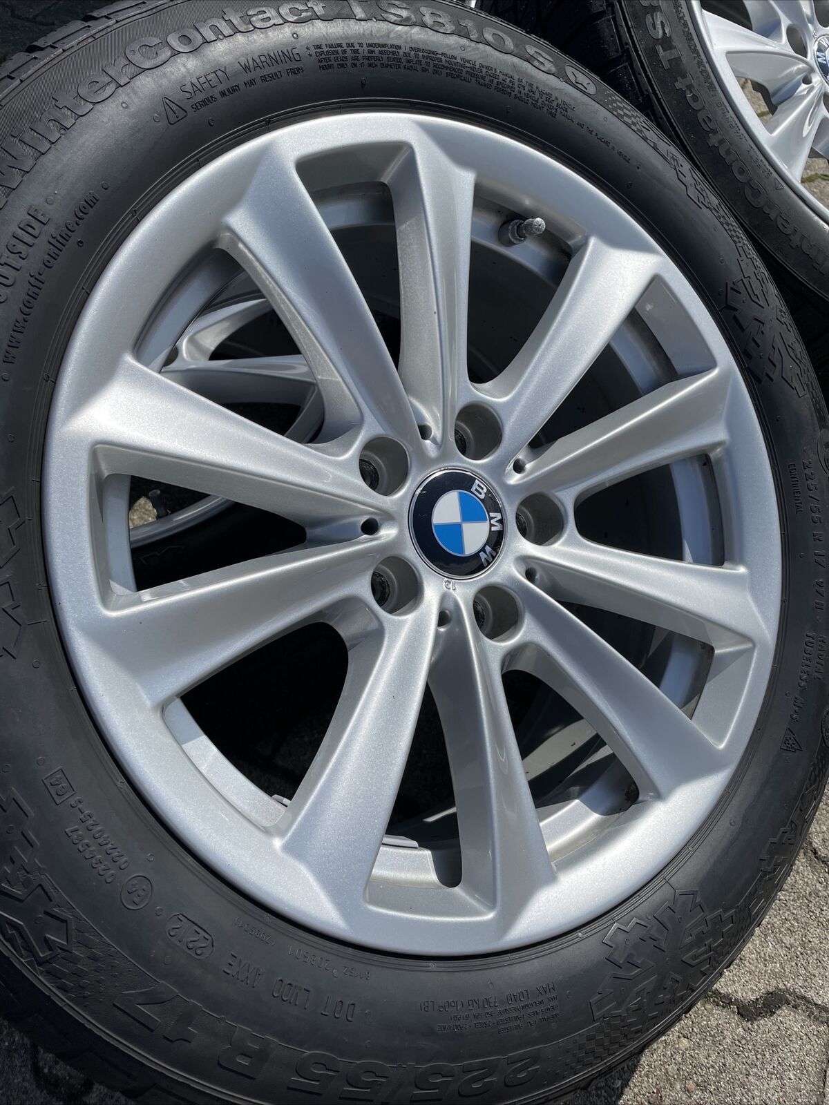BMW F10 F11 F12 V Speiche 236 Alufelgen RDCI Winterreifen 225 55 R17 97H 6780720