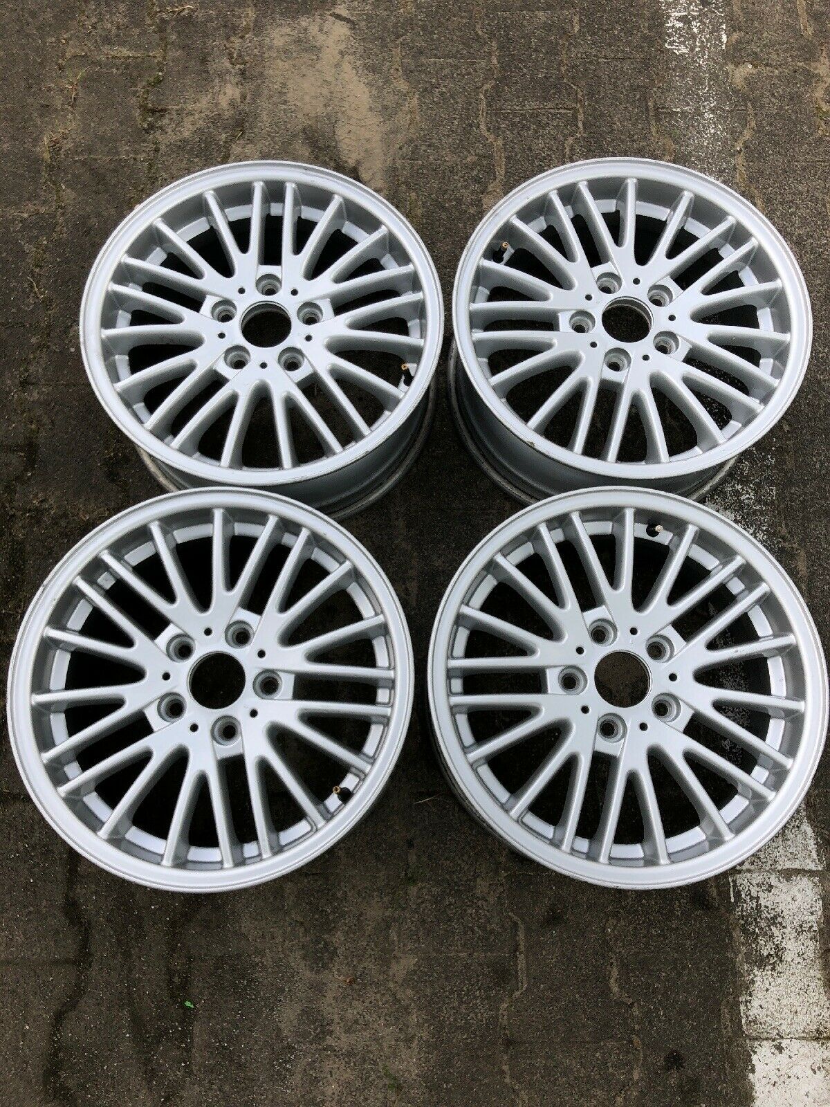 ORIGINAL BMW X3 E83 ALUFELGEN 7x17 Styling 110 TN 3401198 GUTER ZUSTAND