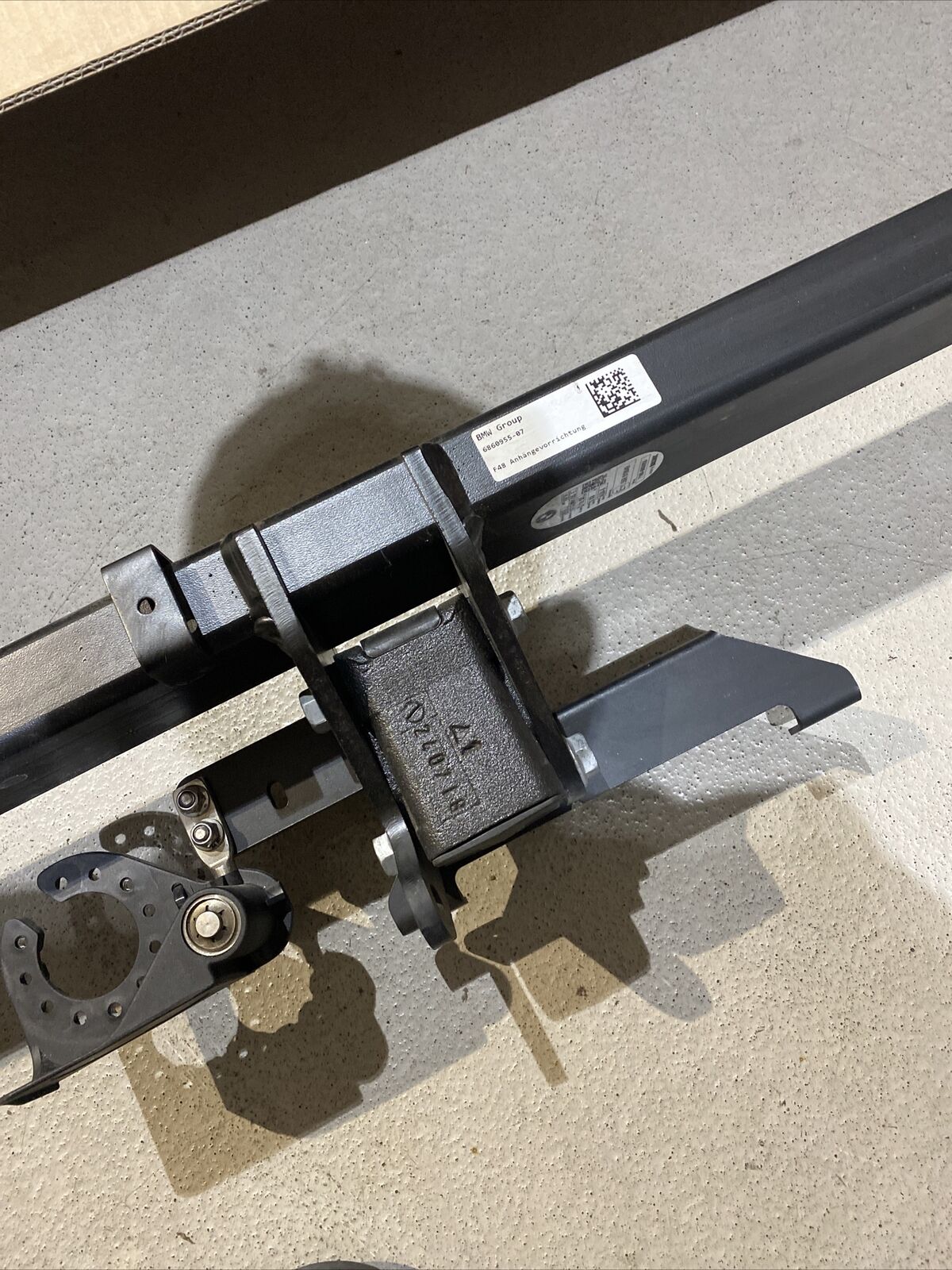 ORIG BMW X1 F48 ANHÄNGERKUPPLUNG abnehmbar QUERTRÄGER Verstärkung 9464289 NEUW.