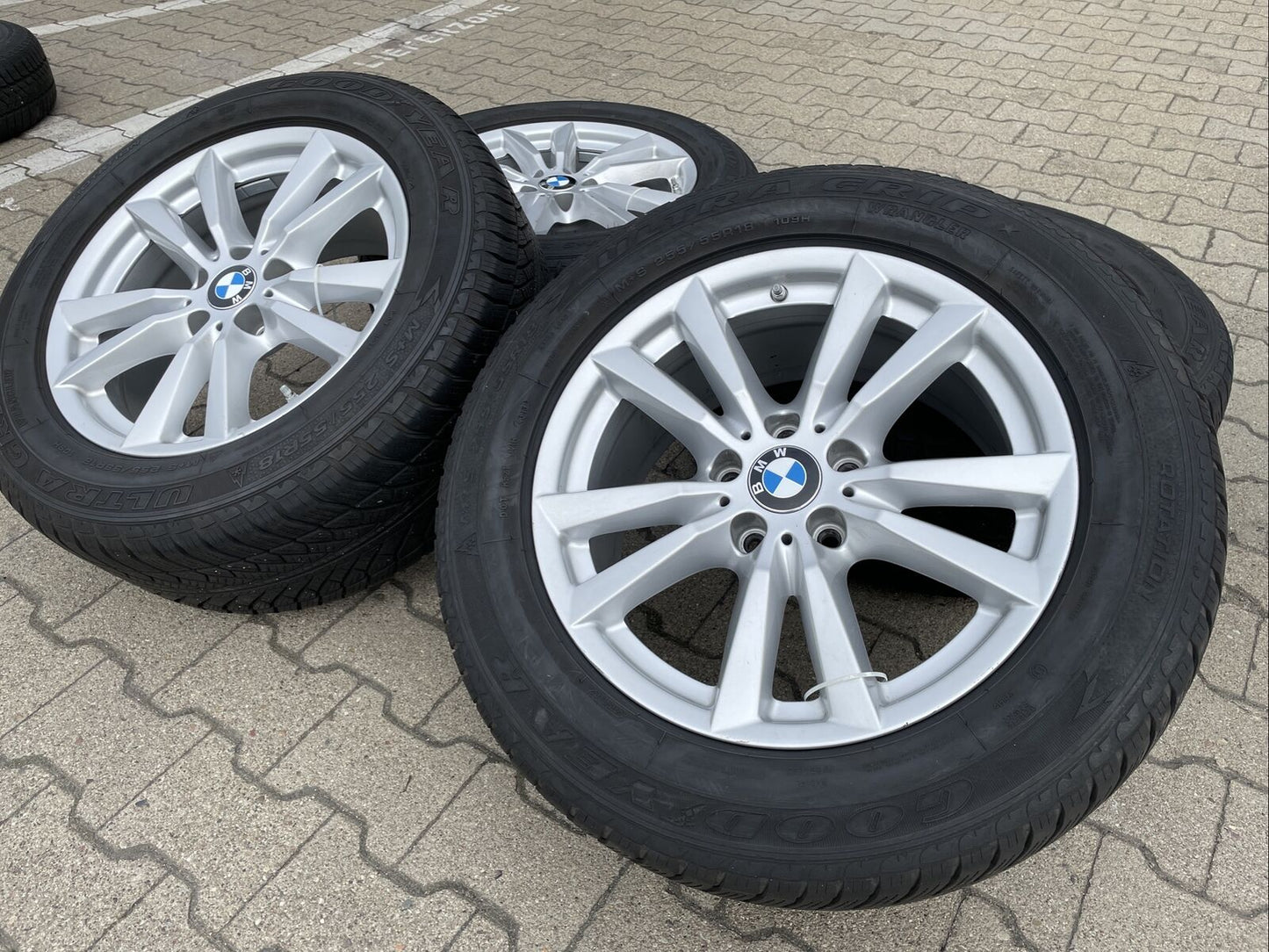 BMW X5 F15 ALUFELGEN STYLE 446 WINTERREIFEN 255 55 R18 109H RDCI 6853952
