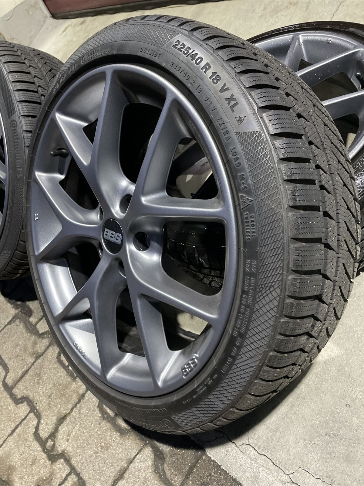 BBS SR16 Alufelgen WINTERREIFEN 225 40 R18 92V XL AUDI 8V 8J 0345134 KBA 49585