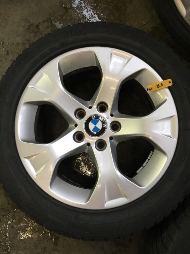 ORIGINAL BMW X1 E84 Alufelgen Sternspeiche 317 m Winterreifen RUNFLAT 225 50 R17