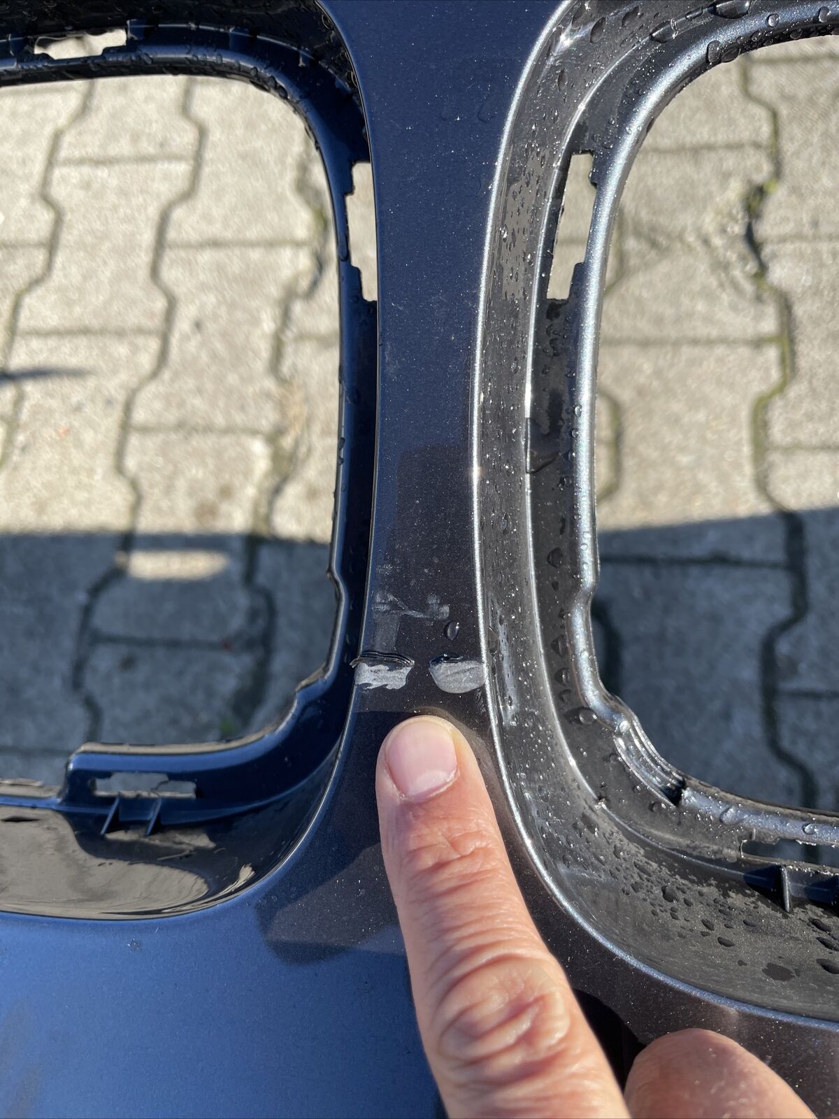 BMW F10 F11 M PAKET Stoßstange LCI Facelift PDC SWR NEBELSCHEINWERFER Aussparung
