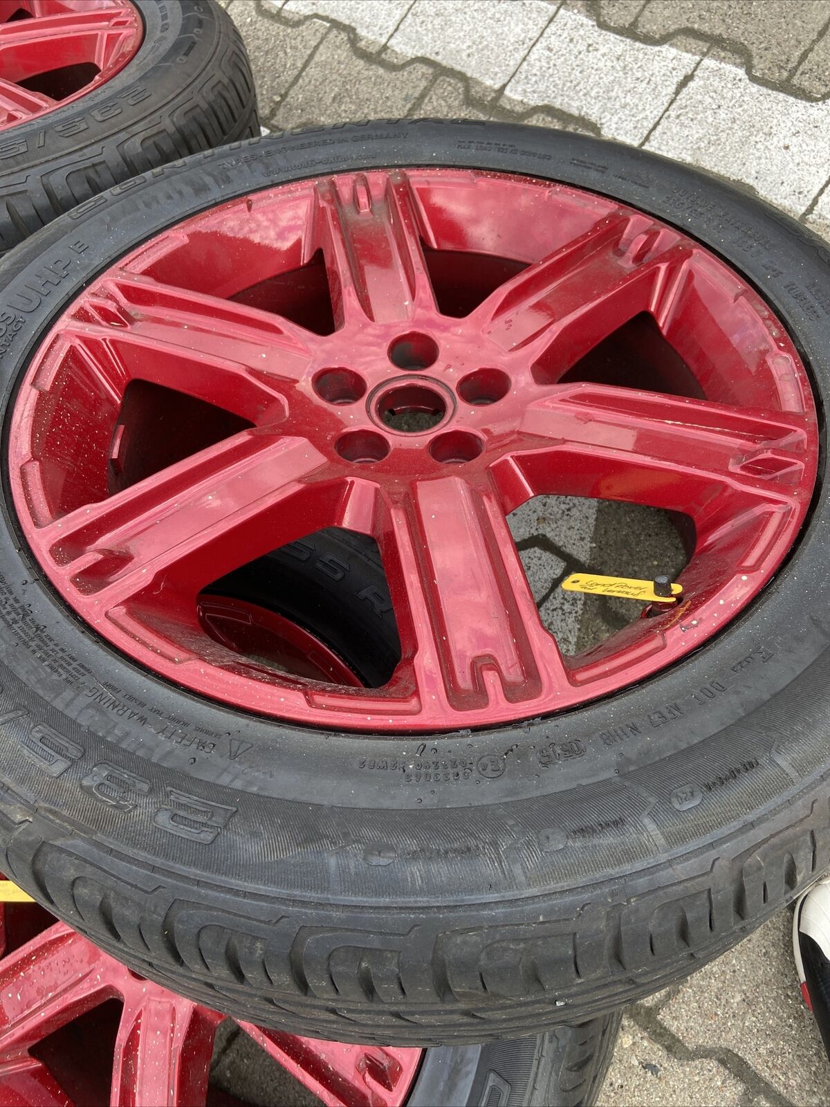 ORIG. LAND RANGE ROVER EVOQUE ALUFELGEN SOMMERREIFEN 235 55 R19 105V BJ321007DB