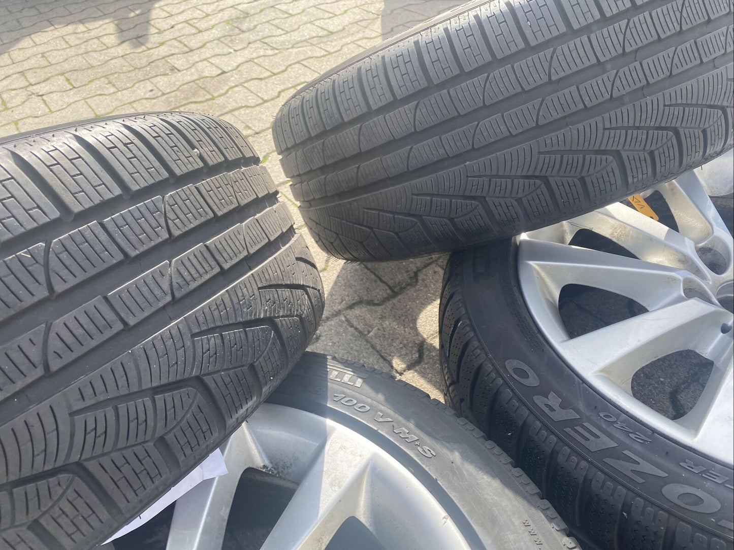 BMW F10 F11 F12 F06 Style 328 Alufelgen WINTERREIFEN 245 45 R18 100V 6790173