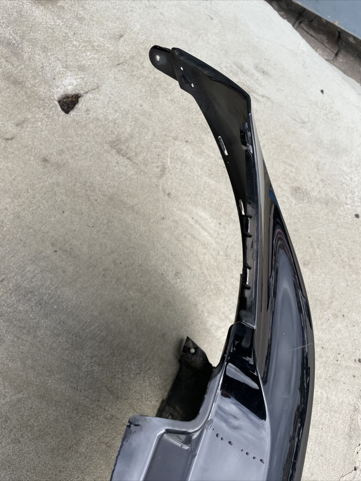 ORIGINAL MINI COOPER S SPORT F56 Stoßstange hinten 7343614 Midnight Black