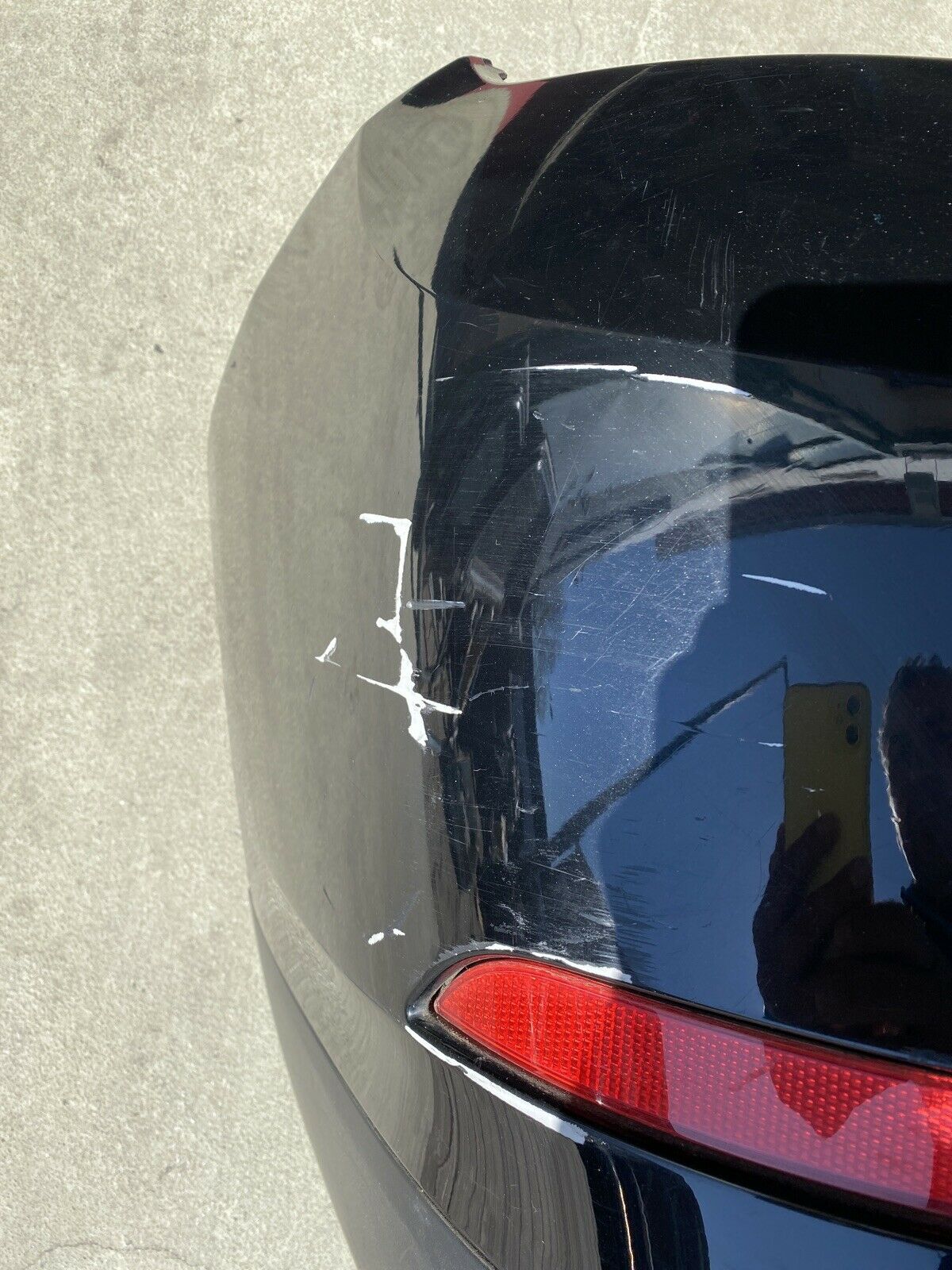 ORIGINAL BMW X1 E84 LCI FACELIFT Stoßstange Hinten PDC Löcher