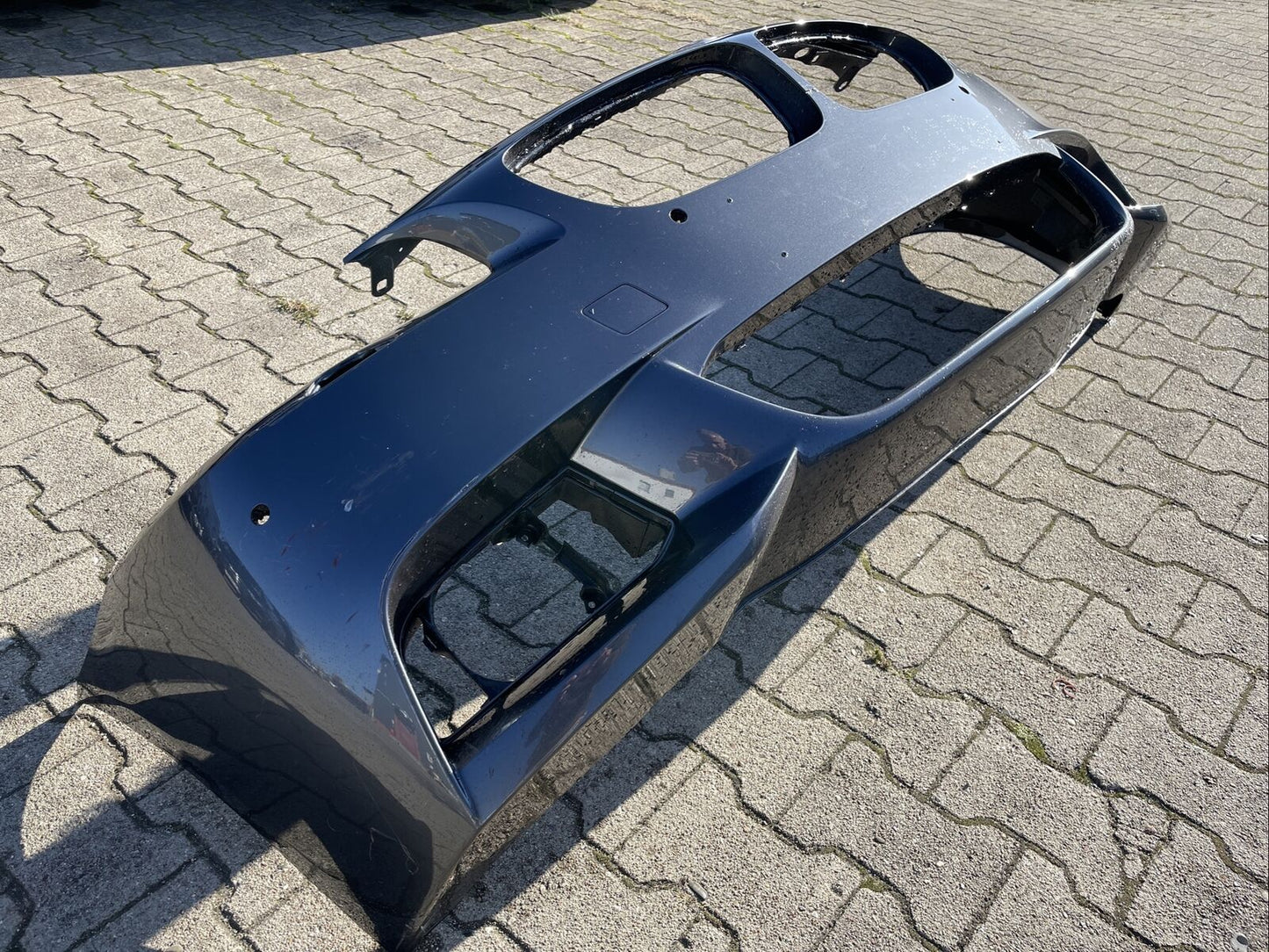 BMW F10 F11 M PAKET Stoßstange LCI Facelift PDC SWR NEBELSCHEINWERFER Aussparung