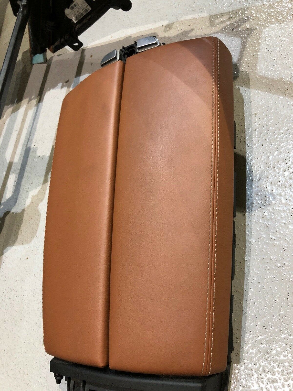 BMW F12 F13 F06 Mittelarmlehne Fach Abdeckung Leder Amarobraun Individual