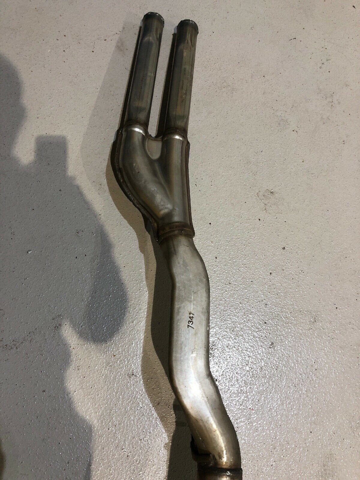 ORIGINAL BMW F10 F11 F07 Diesel Auspuff Endschalldämpfer Auspuffanlage 7807110