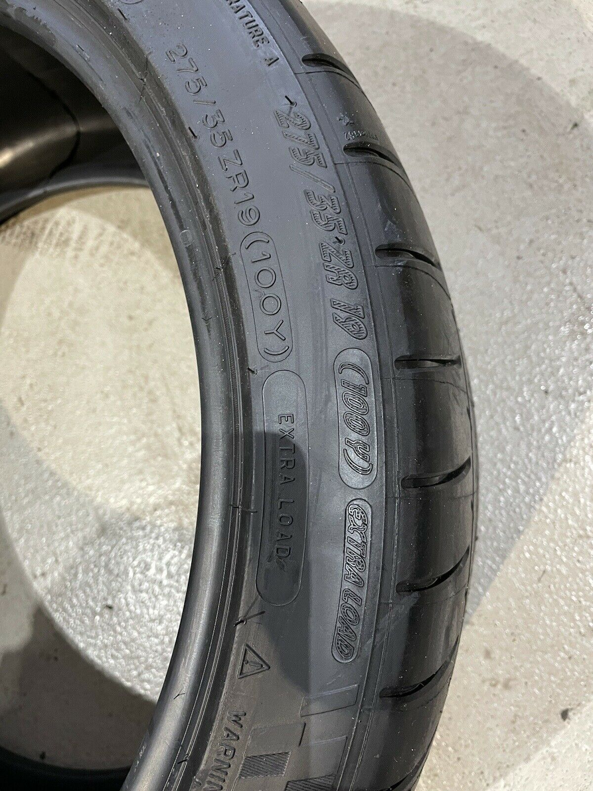 4x MICHELIN PILOT SOMMERREIFEN MISCHBEREIFUNG 255 35 ZR19 & 275 35 ZR19 DOT3221
