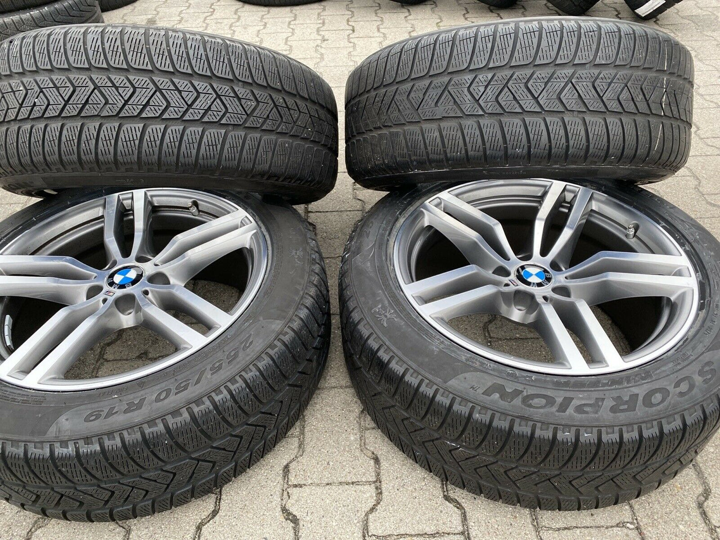 BMW X6 F16 ALUFELGEN M623 TN 7850070 & 7849629 WINTERREIFEN PIRELLI RUNFLAT RDCI