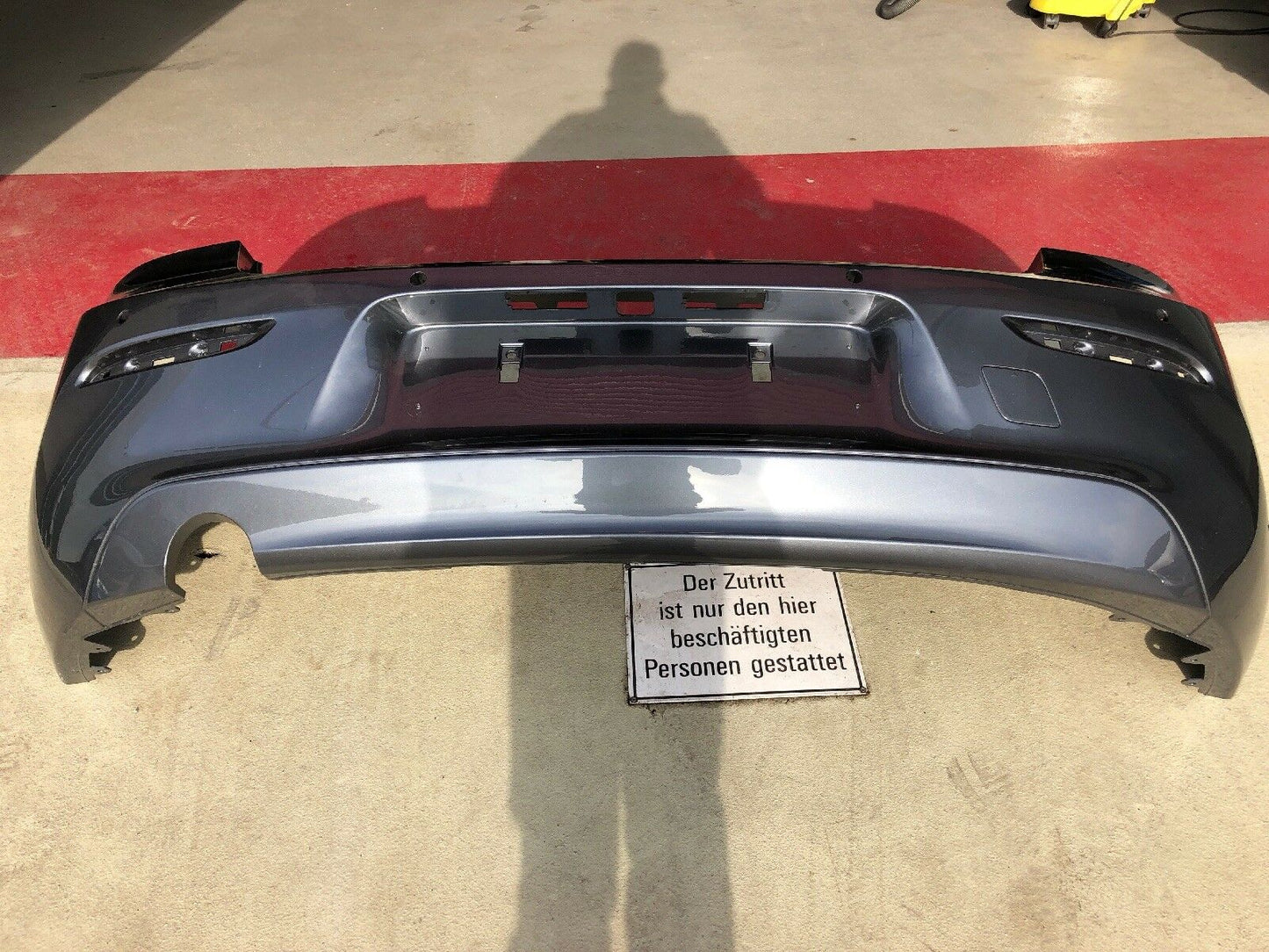 Original BMW F20 F21 LCI Stoßstange Facelift m PDC KAMERA LOCH MINERALGRAU Basis