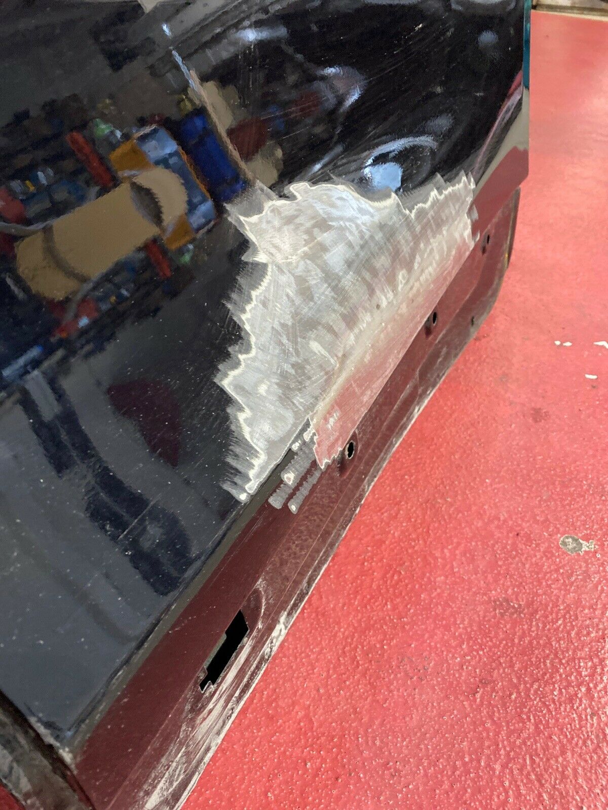 ORIGINAL BMW X4 F26 Tür HINTEN LINKS M PAKET Kotflügel Stoßstange