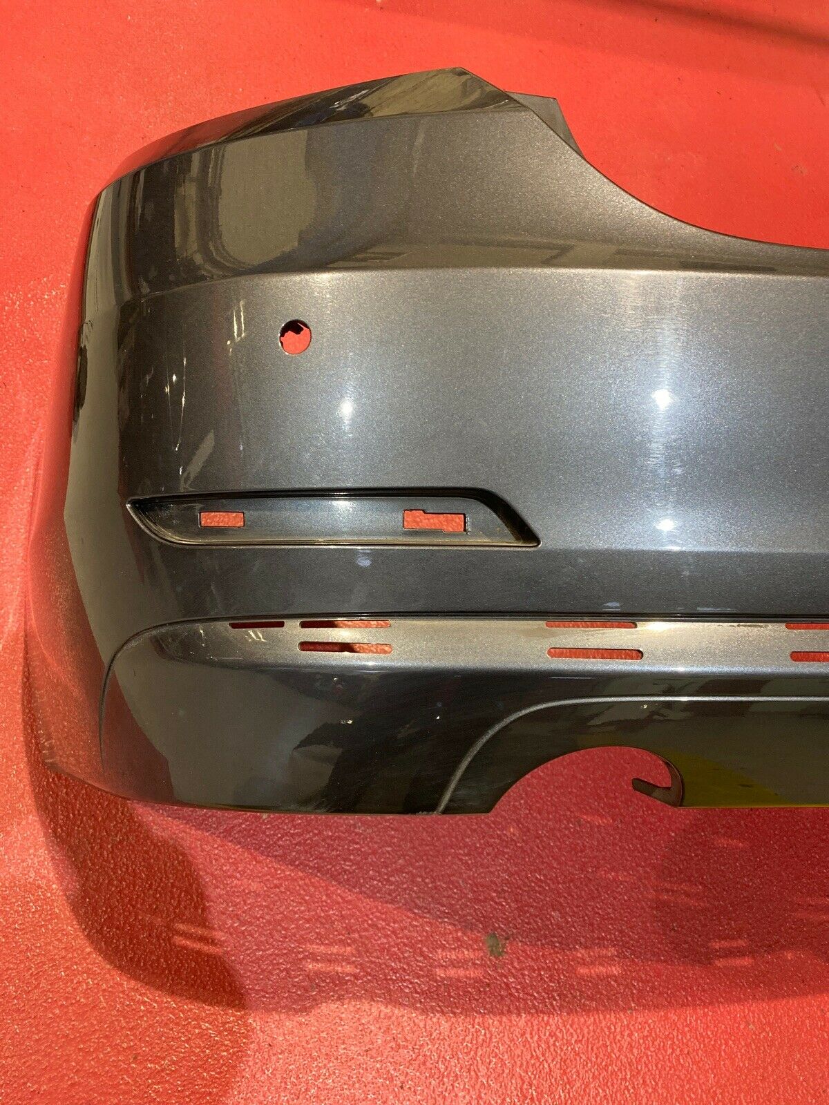 BMW F32 F33 F36 Stoßstange m PDC 4 Zylinder 1 Flutig Sport Lines Mineralgrau
