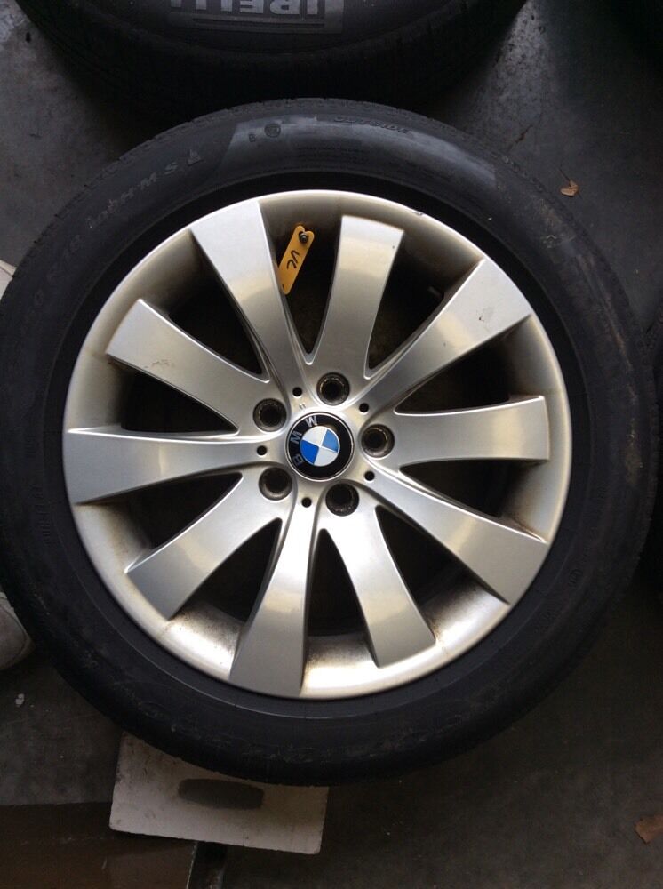 BMW F07 GT F01 F02 Alufelgen Sternspeiche 250 Winterreifen PIRELLI RSC 6777777