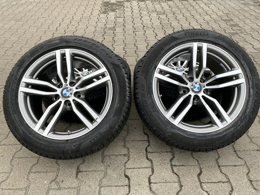 BMW X6 F16 ALUFELGEN M623 TN 7850070 & 7849629 WINTERREIFEN PIRELLI RUNFLAT RDCI