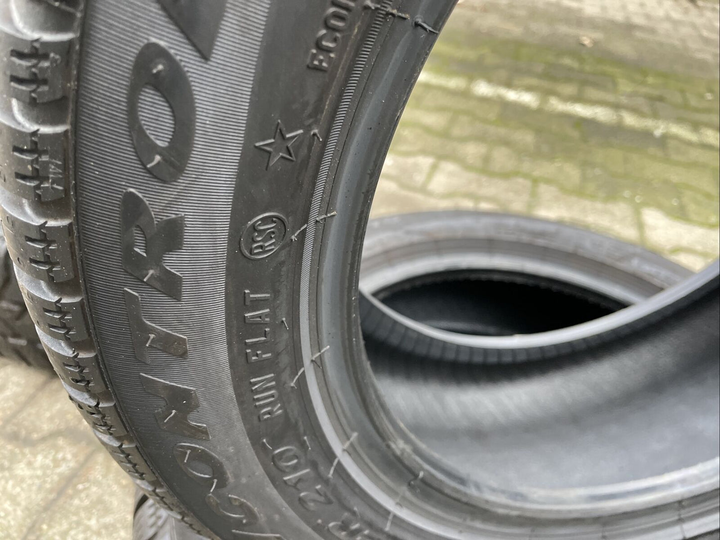4x BMW Winterreifen RSC Runflat PIRELLI Snowcontrol 195 55 R16 87H DOT4019