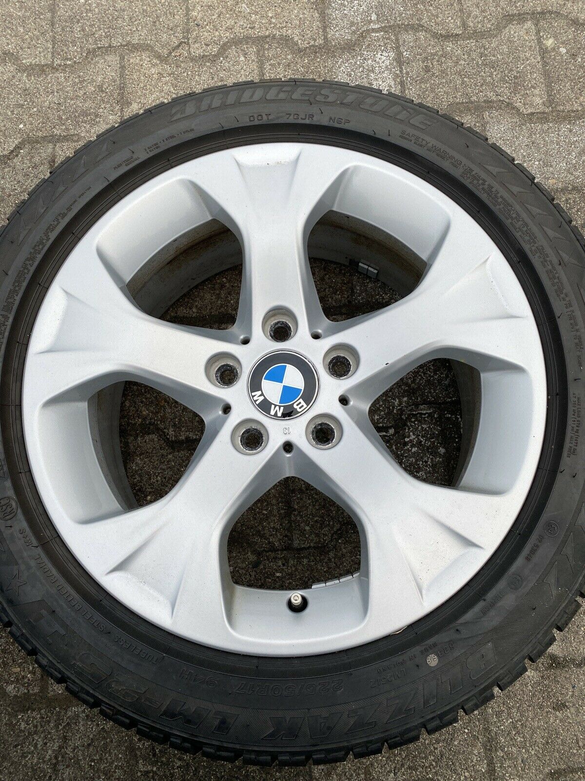 ORIGINAL BMW X1 E84 Alufelgen Sternspeiche 317 m Winterreifen RUNFLAT 225 50 R17