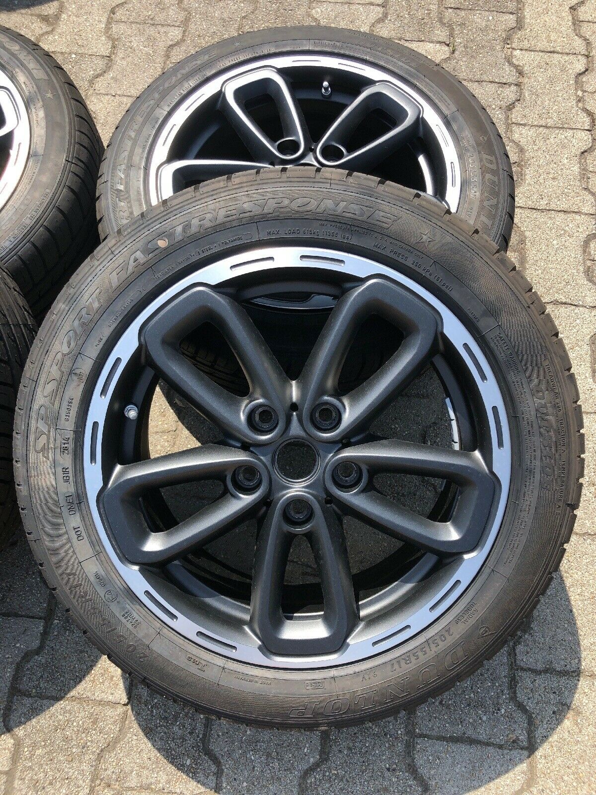 MINI COUNTRYMAN R60 R61 TRIANGLE SPOKE R 141 ALUFELGEN RDKS SOMMERREIFEN 9812676
