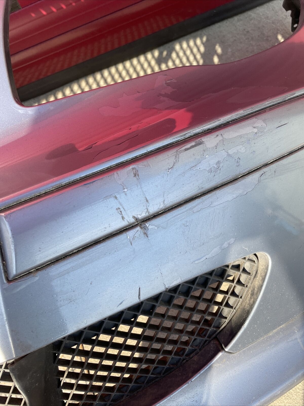 BMW E87 E81 Stoßstange VORNE mit GITTER NEBELSCHEINWERFER ZIERGITTER LEISTE