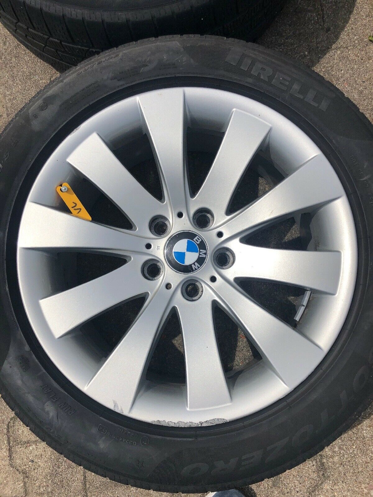 BMW F07 GT F01 F02 Alufelgen Sternspeiche 250 Winterreifen PIRELLI RSC 6777777