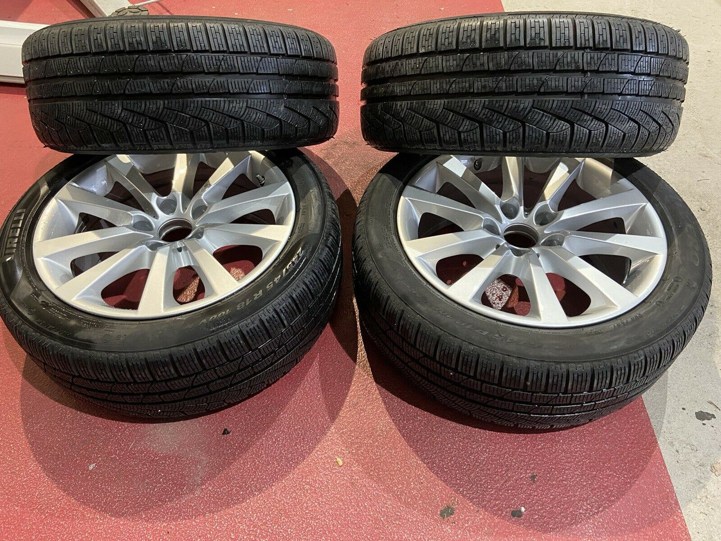 BMW F10 F11 F12 F06 Styling 328 Alufelgen WINTERREIFEN RDCI RSC 245 45 R18 100V