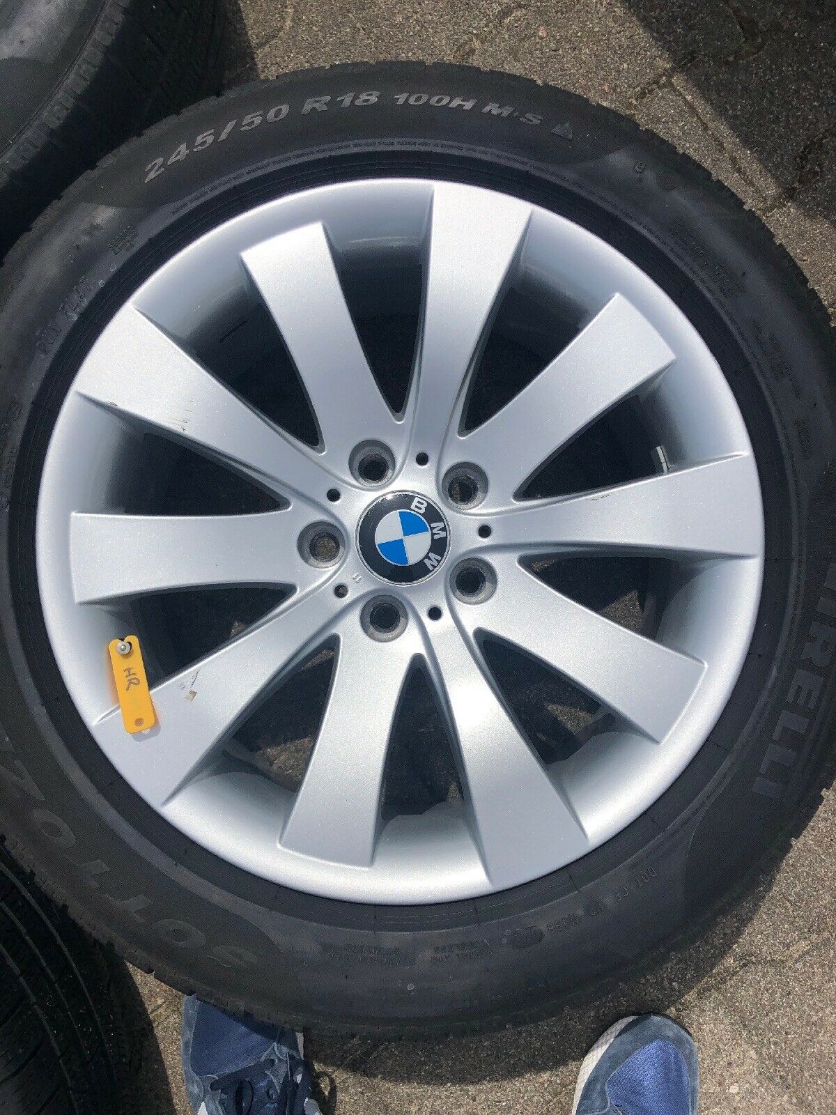 BMW F07 GT F01 F02 Alufelgen Sternspeiche 250 Winterreifen PIRELLI RSC 6777777