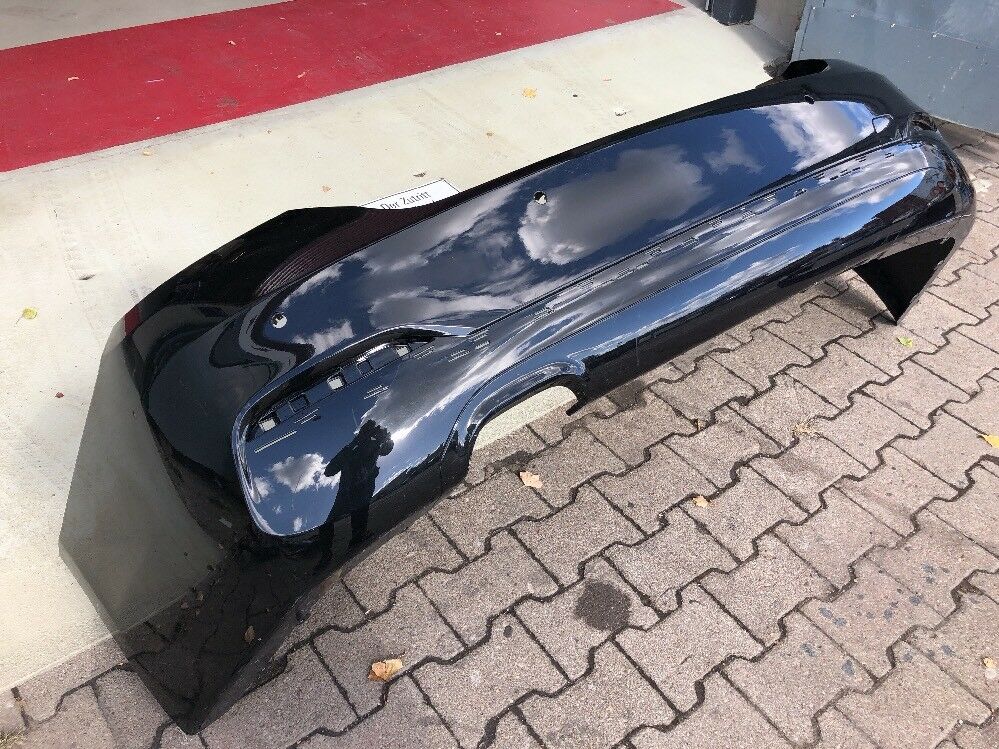ORIG BMW F32 F33 F36 LCI FACELIFT Stoßstange PDC SPORTLINE Black Saphire 7432630