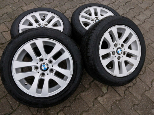 BMW E90 E91 Alufelgen 6775595 Styling 156 Winterreifen 205 55 R16 91H Goodyear