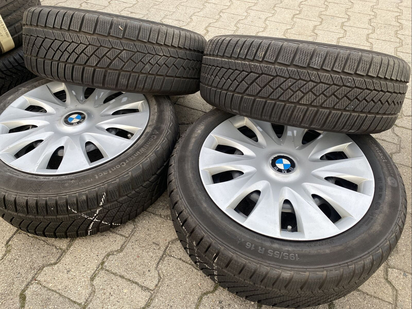 BMW F20 F21 F22 WINTERREIFEN 195 55 R16 87H RSC Runflat RDCI SENSOREN RADKAPPEN