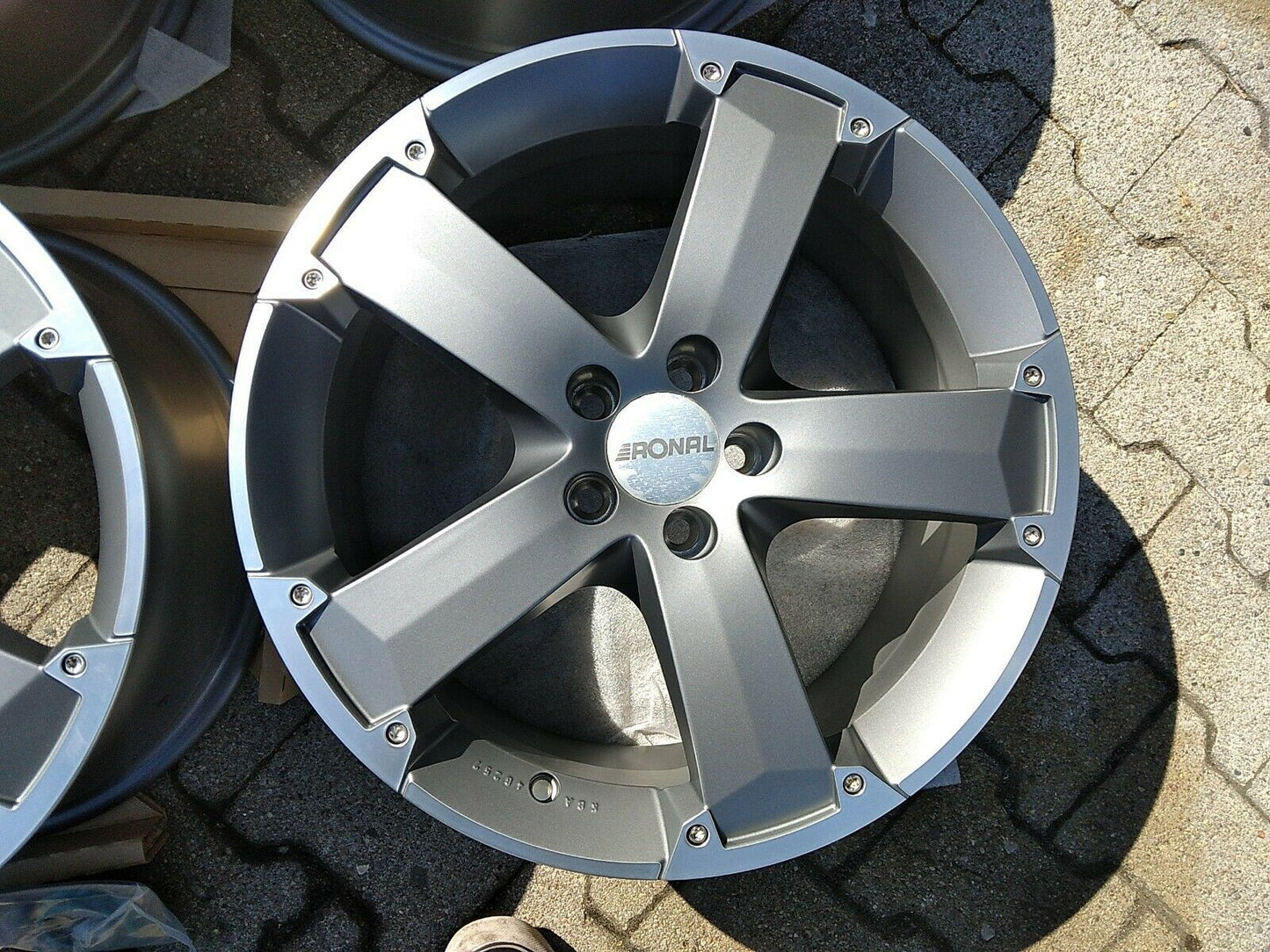 BMW AUDI Mercedes 17" RONAL R47 Alufelgen NB82 Anthrazit hornkopiert KBA 46257