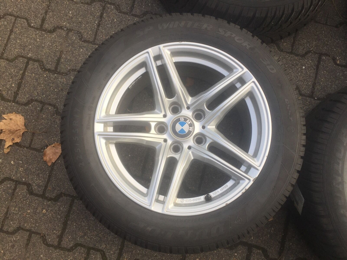 BMW F10 F11 ALUFELGEN Winterreifen 225 55 R17 97H RSC DUNLOP SP WINTER SPORT 3D