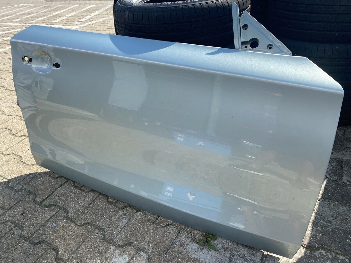 ORIGINAL BMW E81 E82 E88 Coupe Cabrio TÜR R. TITANSILBER Stoßstange Querträger