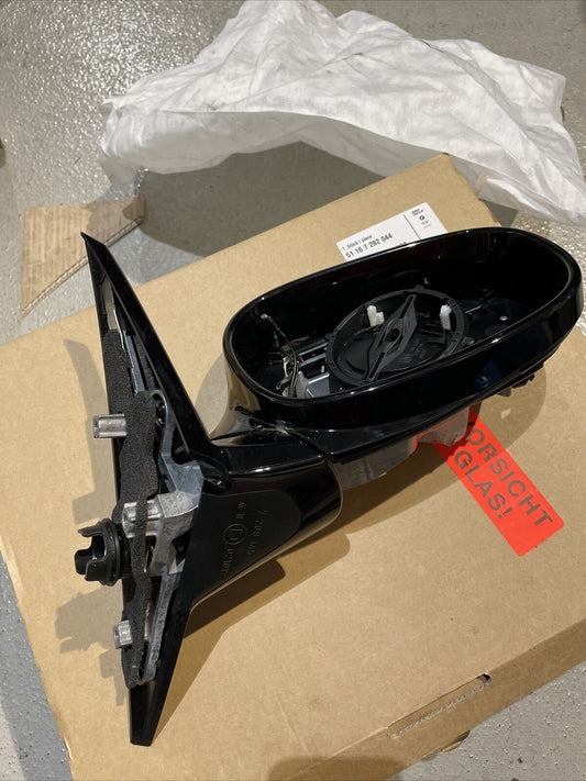 BMW 1er E82 E88 E81 M Aussenspiegel beheizt GLANZ SCHWARZ SHADOW LINE 7282044