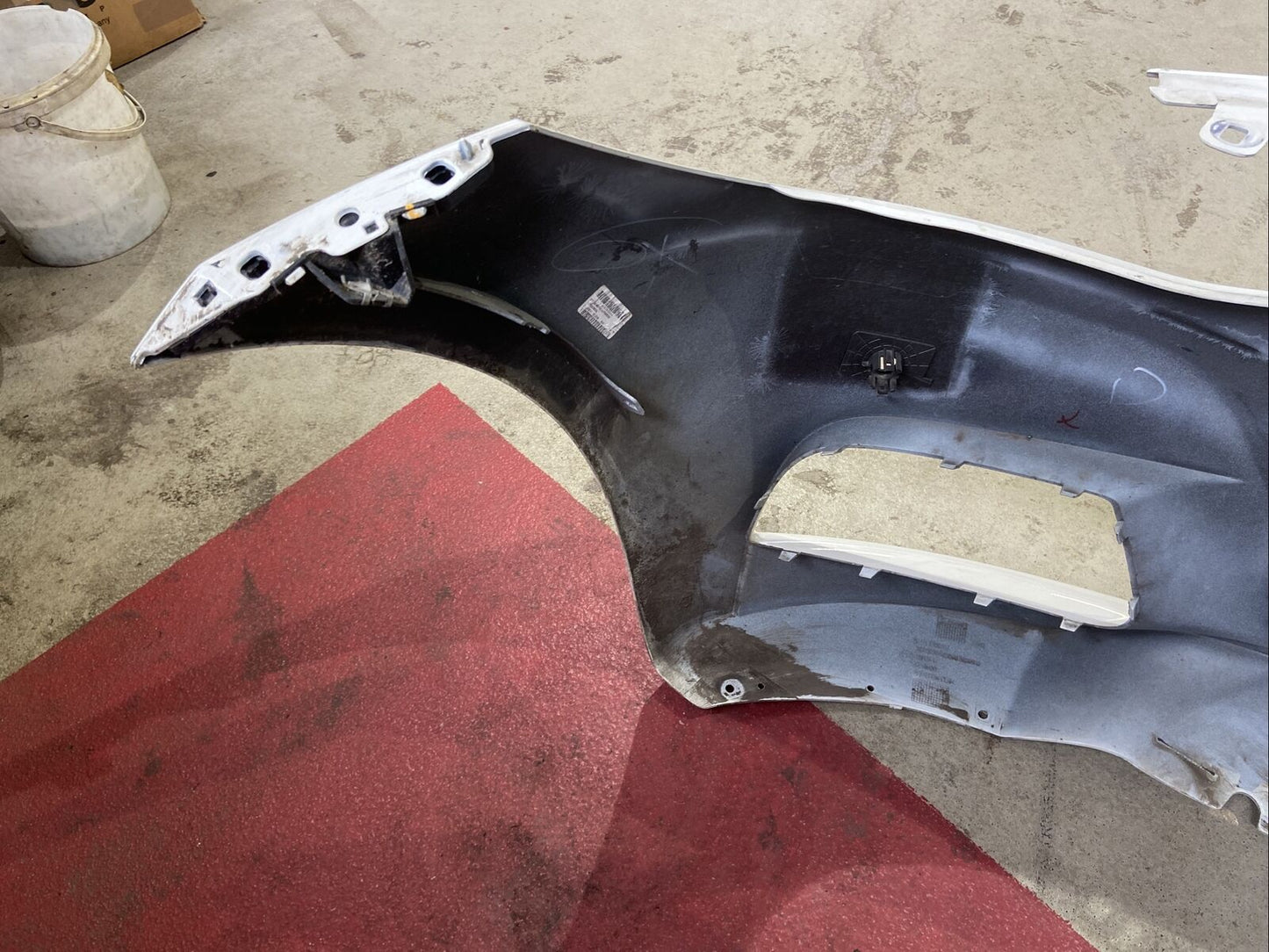 ORIGINAL BMW F34 GT M PAKET Stoßstange mit PDC OHNE SWR vorne 8056857 Alpinweiss
