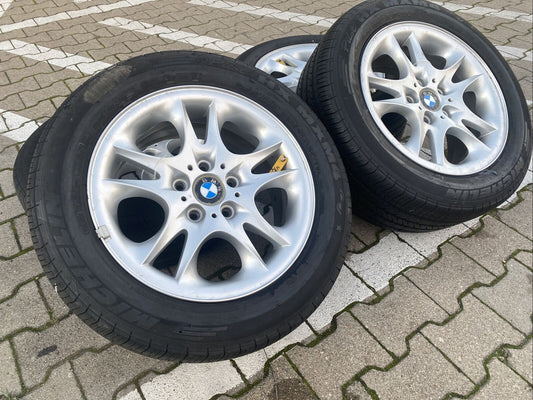 ORIGINAL BMW X3 E83 ALUFELGEN Styling 111 Sommerreifen 235 55 R17 99H 3401199