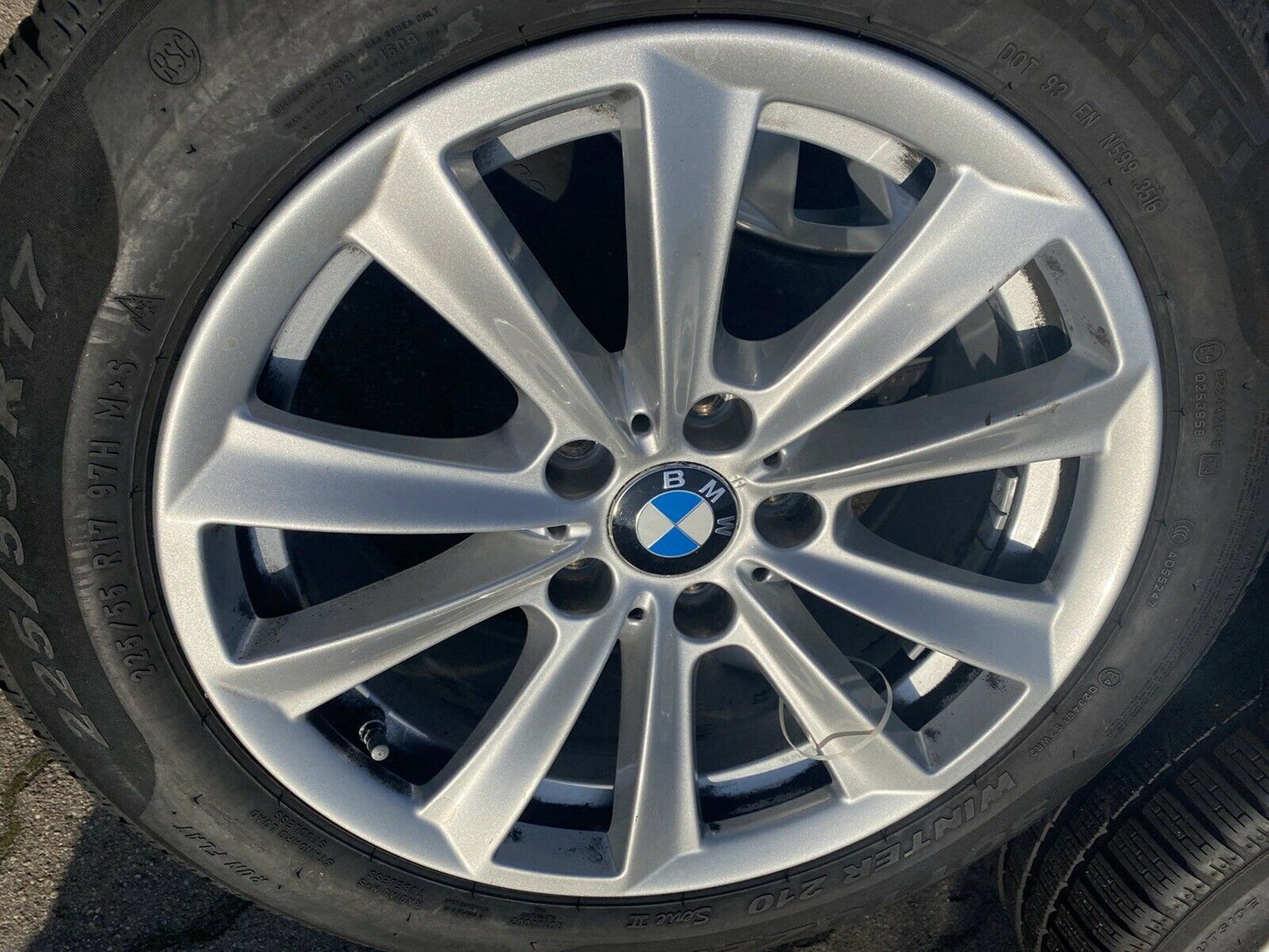 BMW F12 F06 F10 Styling 236 Alufelgen 6780720 RDCI WINTERREIFEN 225 55 R17 97H