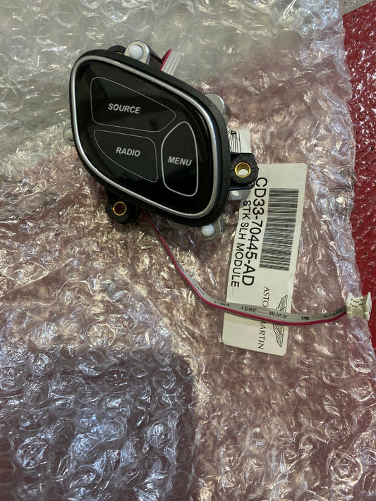ORIGINAL Aston Martin VANQUISH S AM29 CD33-70445-AD Radio Switch Menu Schalter