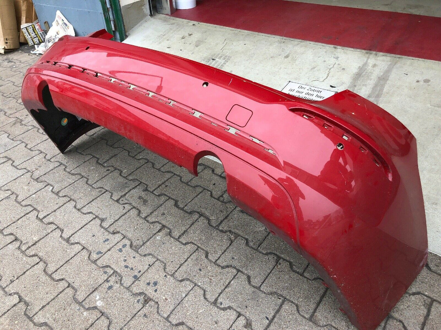 BMW F34 GT LCI Stoßstange 2 Boardig hinten m PDC 6 Zylinder 340 FACELIFT 7416076