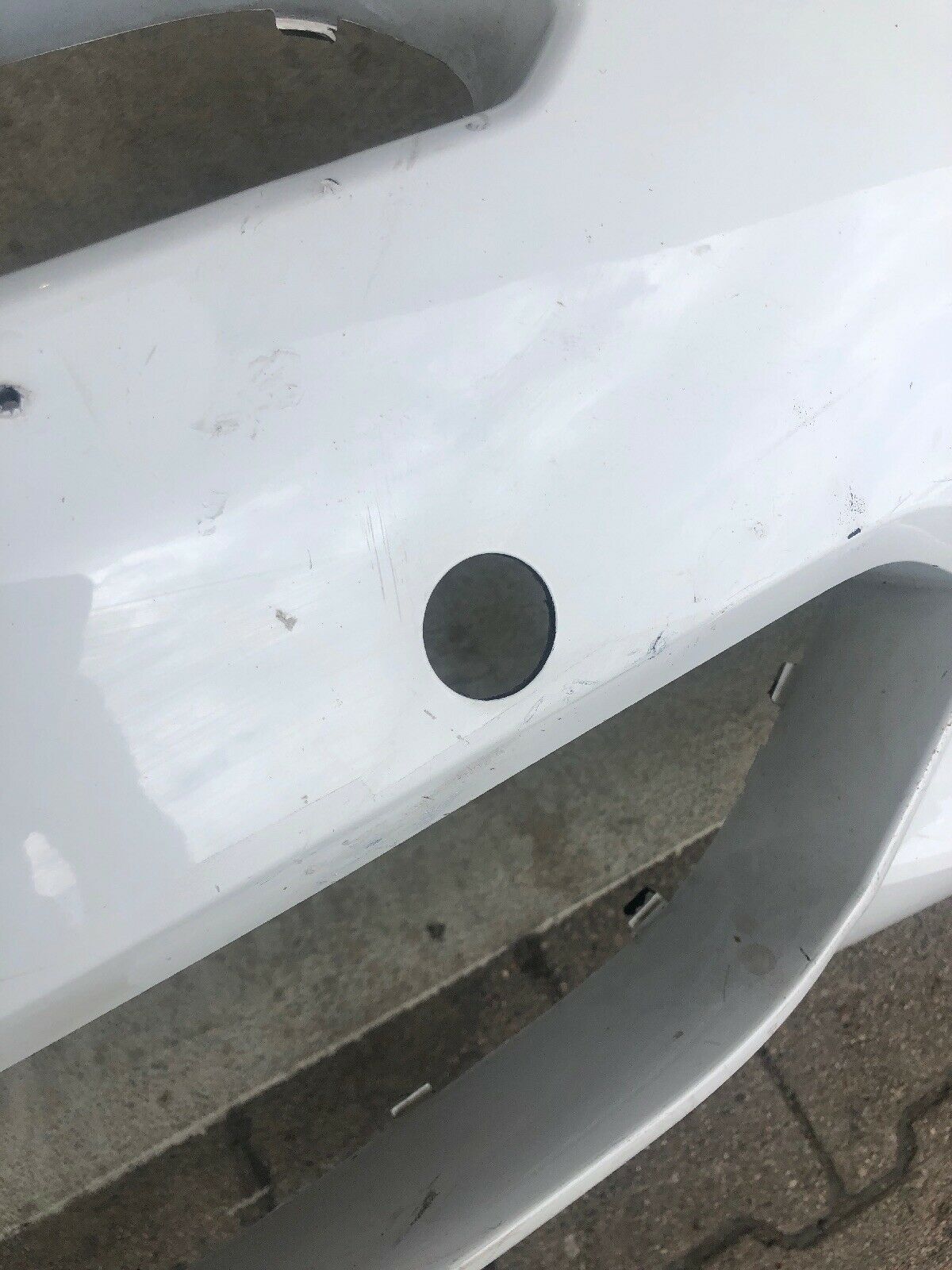 ORIGINAL BMW X5 F15 M Paket Stoßstange SWR PDC KAMERA Sportpaket ALPINWEISS