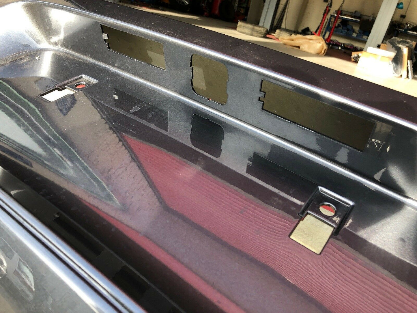 Original BMW F20 F21 LCI Stoßstange Facelift m PDC KAMERA LOCH MINERALGRAU Basis