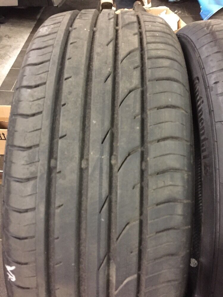 4x BMW E87 Continental ContiPremiumContact Sommerreifen 205 50 R17 89W RSC